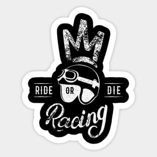 The King of Ride Or Die Sticker